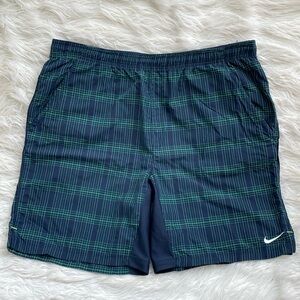 Nike | Y2K Plaid Athletic Training Shorts